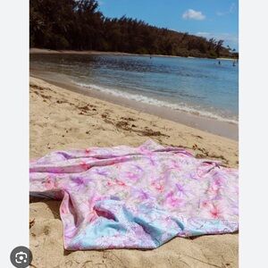 Loveshackfancy x Hurley under the sea beach or picnic blanket *nwt*